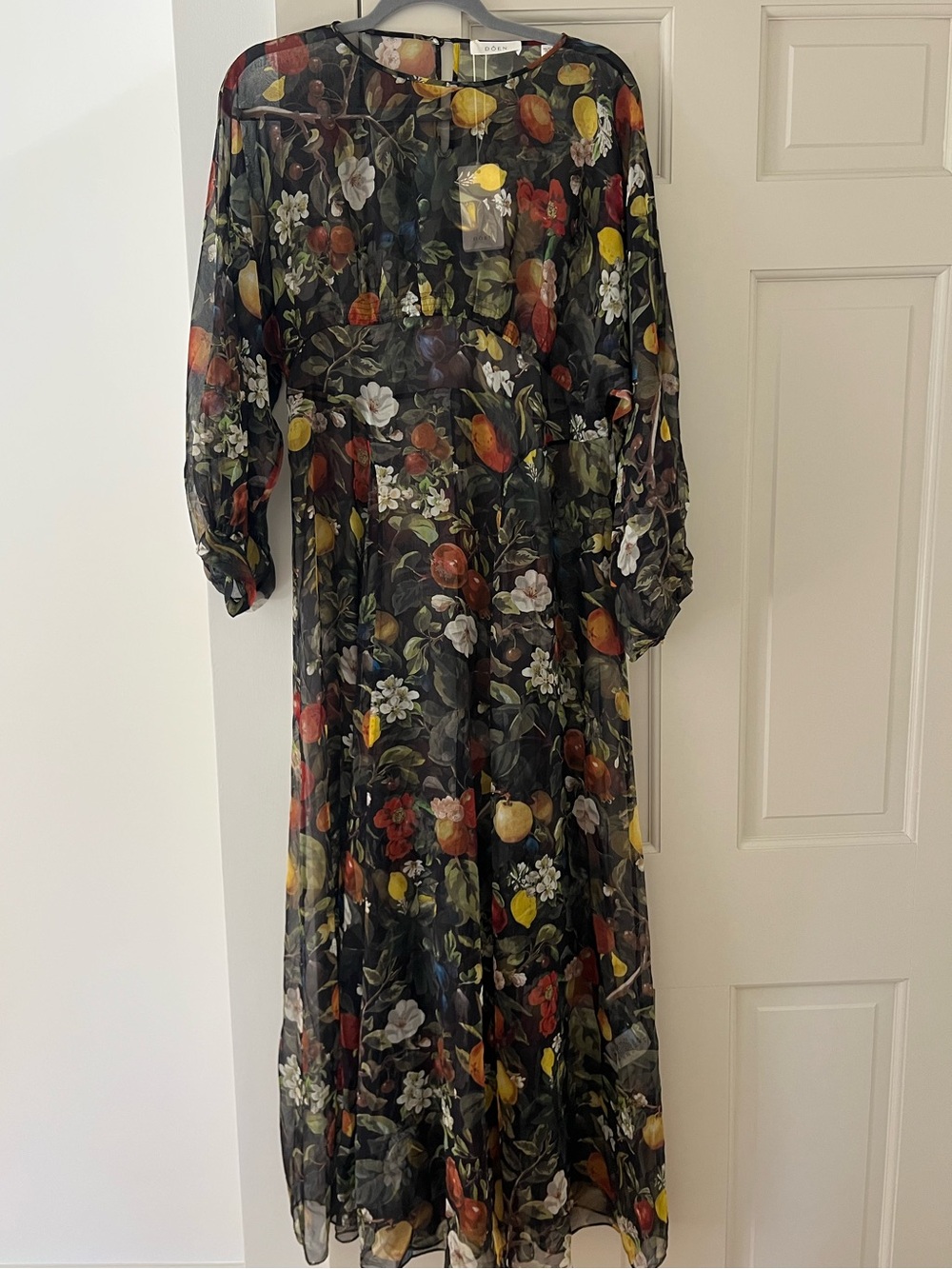 DOEN Oliana Silk Dress - Orchid Harvest - Picture 3 of 9